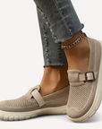 Mocassini Ortopedici Donna Vibeke – Beige