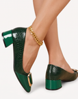 Mocassini Donna Comodi Olyzabeth – Verde
