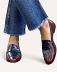 Mocassini Donna Comodi Trixie – Blu