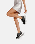 Sneakers Donna Ornella Lia Sildora – vista indossata