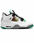Nike Air Jordan 4 Retro Lucid Green Rasta Nero Verde Rosso Uomo - 1
