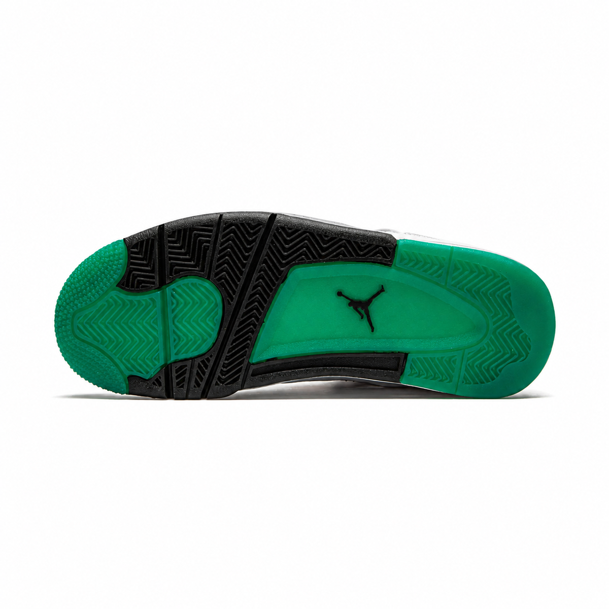 Nike Air Jordan 4 Retro Lucid Green Rasta Nero Verde Rosso Uomo - 4