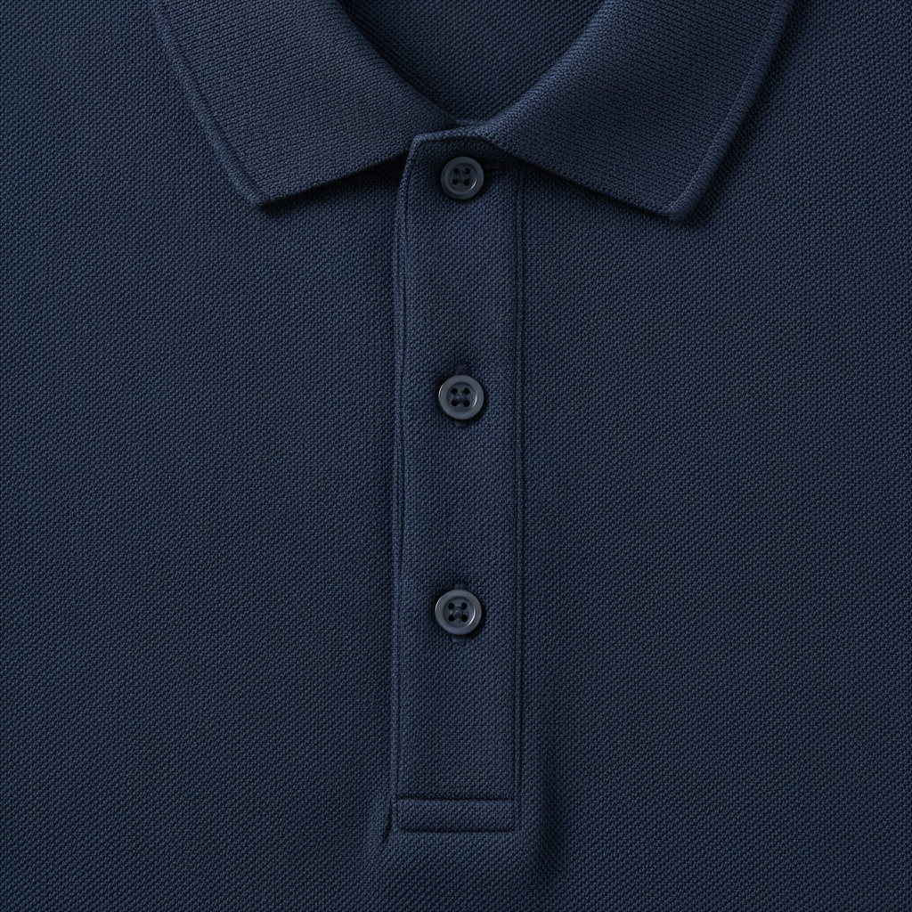 Completo Coordinato Uomo Polo e Pantaloncini – Set Sportivo Estivo - dettaglio