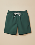 Costume Uomo Boxer ad Asciugatura Rapida – Tinta Unita Essenziale - Verde Bottiglia