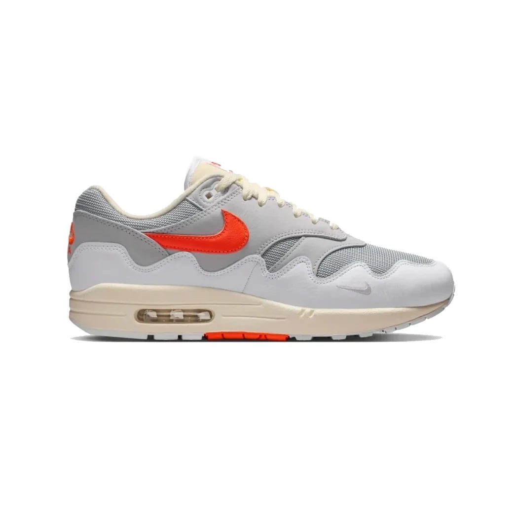 Nike Air Max 1 Patta Waves White Hyper Crimson Bianco Uomo Donna - 1