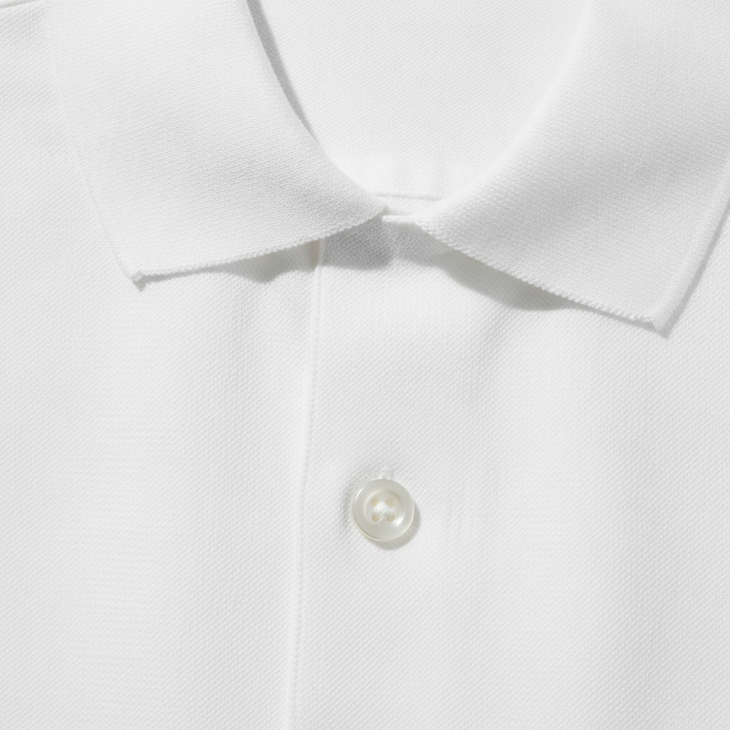 Polo Uomo in Lino Puro – Eleganza Naturale e Fresca - dettaglio