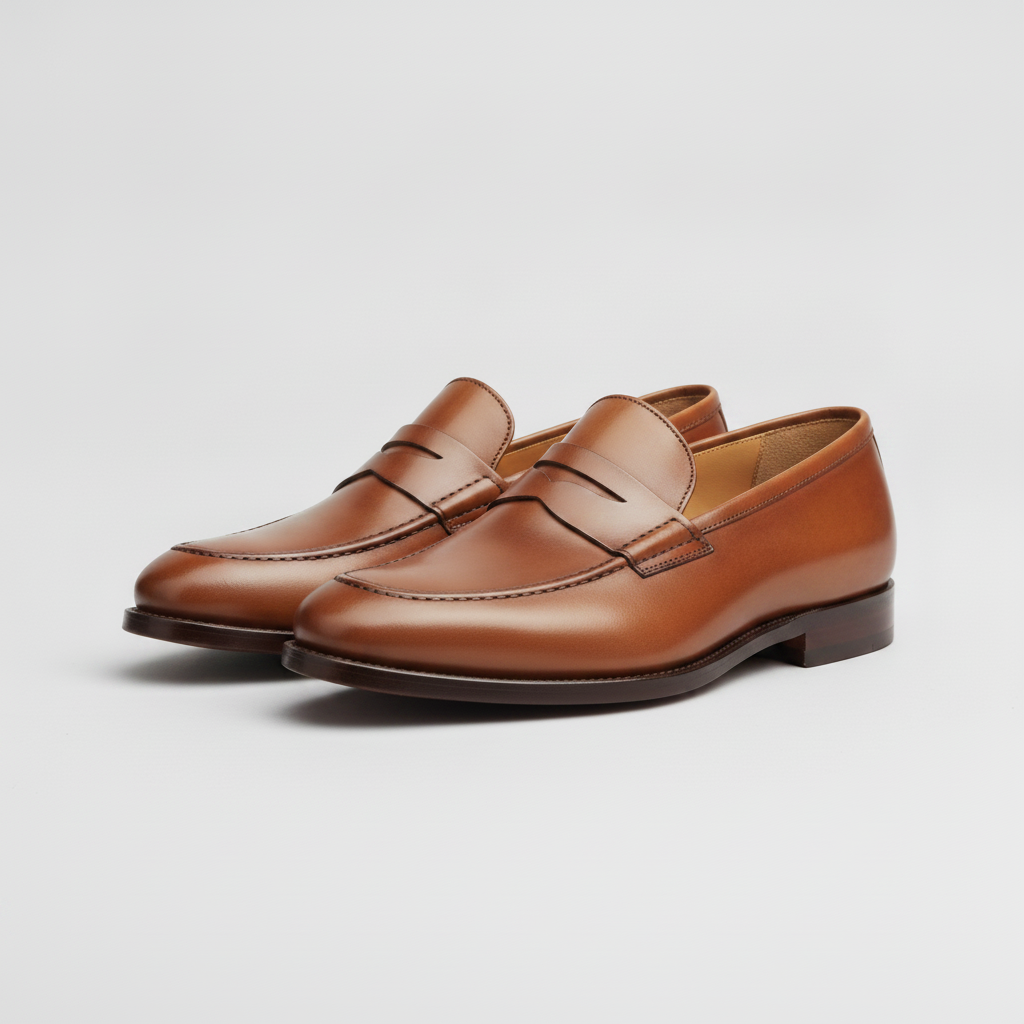 Mocassini Penny Uomo in Pelle – Classici ed Eleganti - vista 3-4