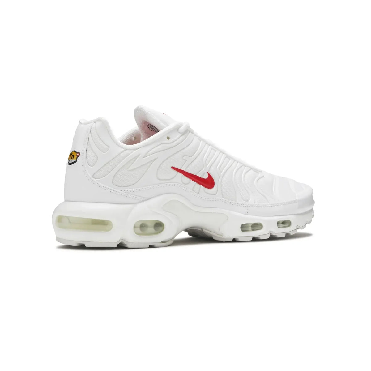 Nike Air Max Plus x Supreme White Speed Red Bianco Rosso Uomo Donna - 3