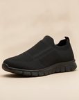 Sneakers Uomo Sportive Leggere in Mesh – Comfort Quotidiano Attivo - Nero