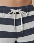 Pantaloncini Uomo a Righe Estivi – Stile Mediterraneo Fresco - dettaglio