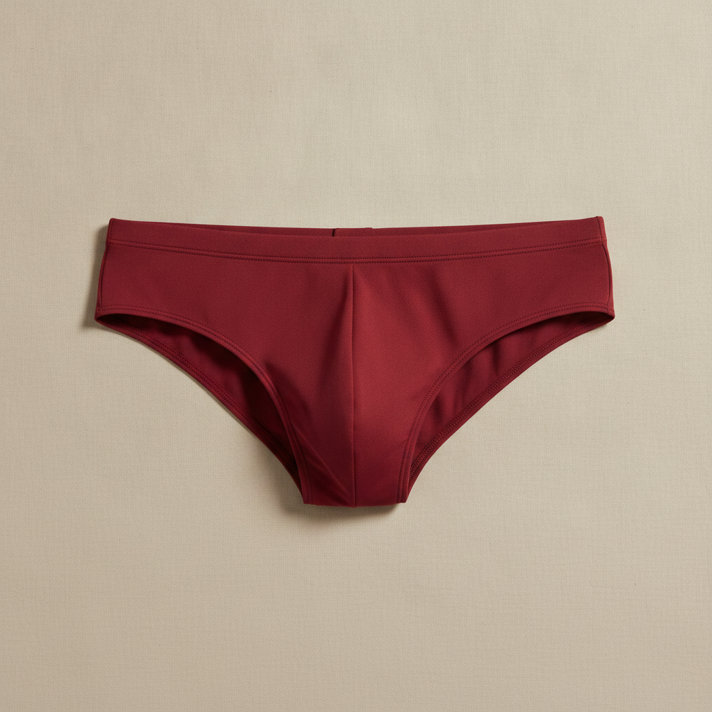Slip Mare Uomo Aderente – Sportivo ed Elegante Quick-Dry - Rosso