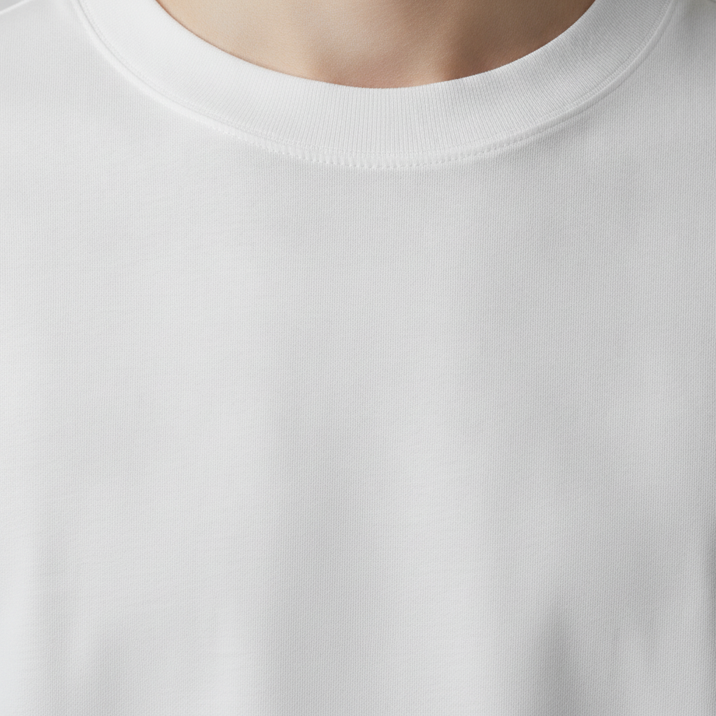 T-shirt Uomo Oversize Streetwear – Vestibilità Ampia Urban - dettaglio