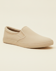 Scarpe Uomo Slip-On in Tela – Mocassino Casual Estivo Senza Lacci - Beige