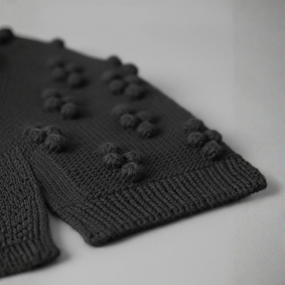 Cardigan Donna Lungo Maglia Spessa Bohémien