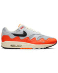 Nike Air Max 1 Patta Waves Hyper Crimson Pure Platinum Arancione Unisex - 1