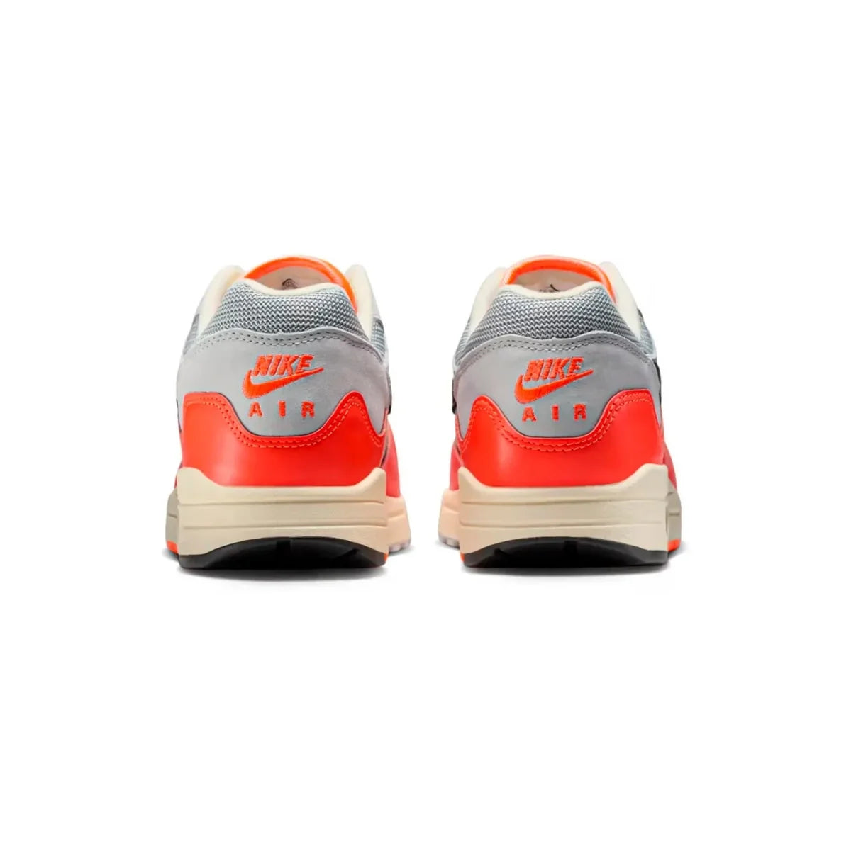 Nike Air Max 1 Patta Waves Hyper Crimson Pure Platinum Arancione Unisex - 3