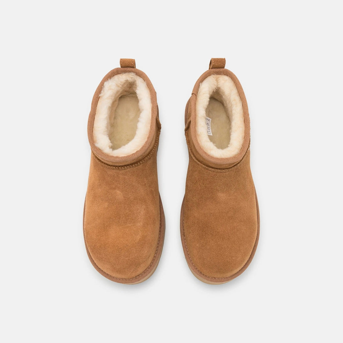 UGG Classic Ultra Mini Platform Chestnut stivaletti con zeppa donna marrone chestnut, dettaglio interno