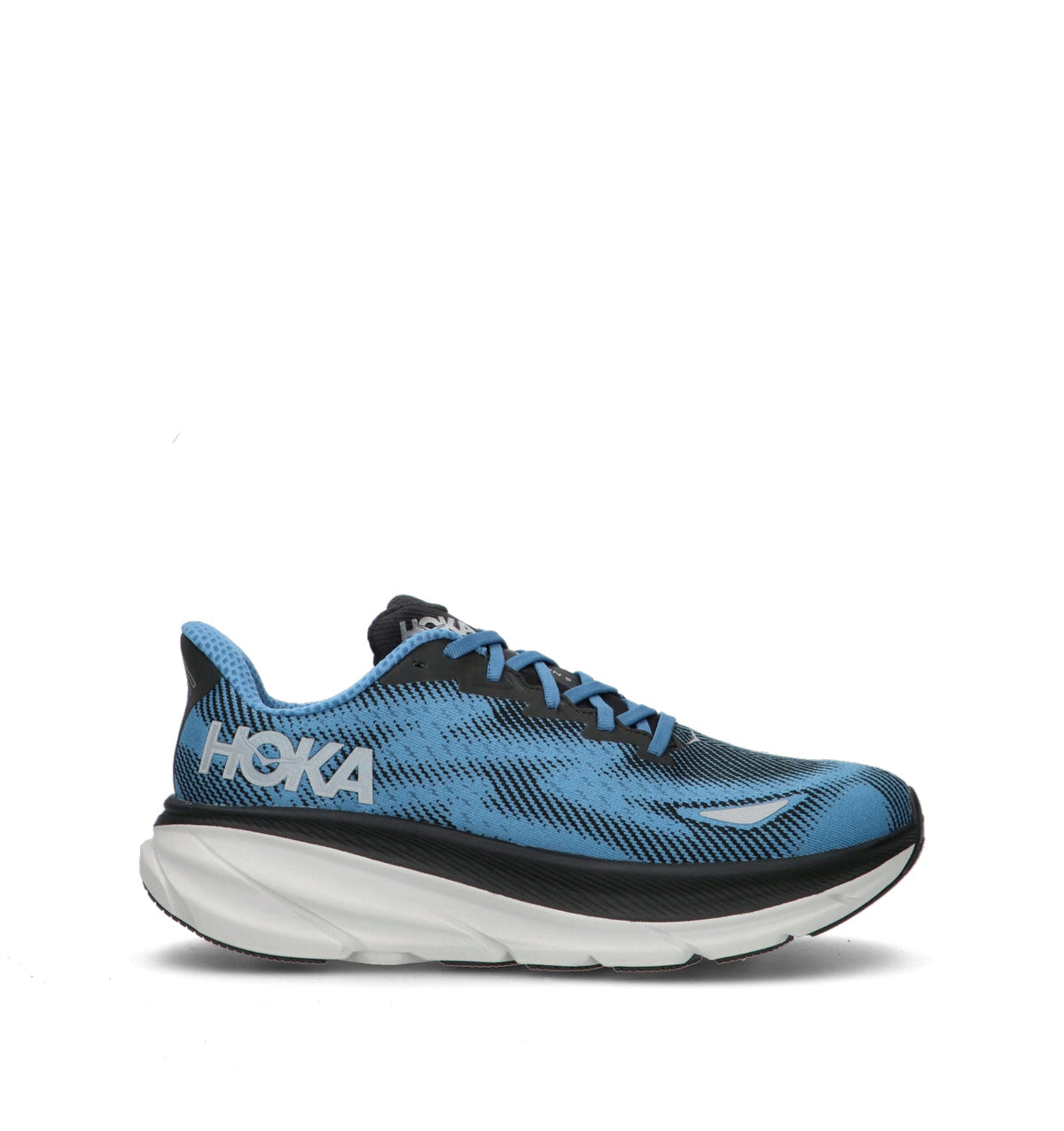 Hoka One One Clifton 9 GTX Scarpa running uomo blu in gore-tex