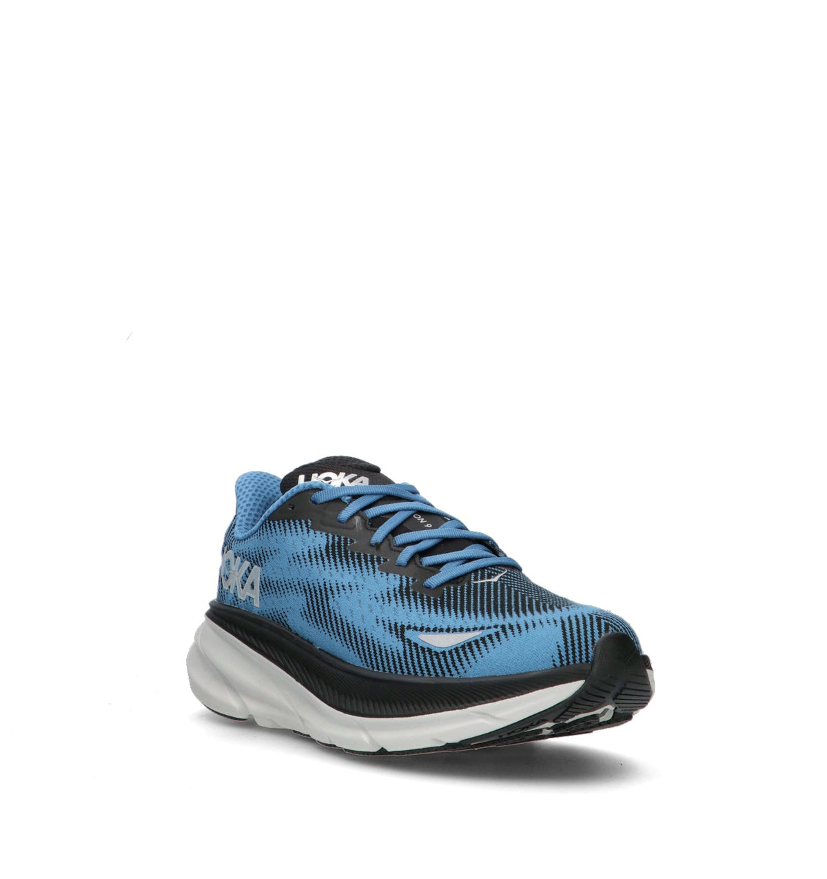 Hoka One One Clifton 9 GTX Scarpa running uomo blu in gore-tex