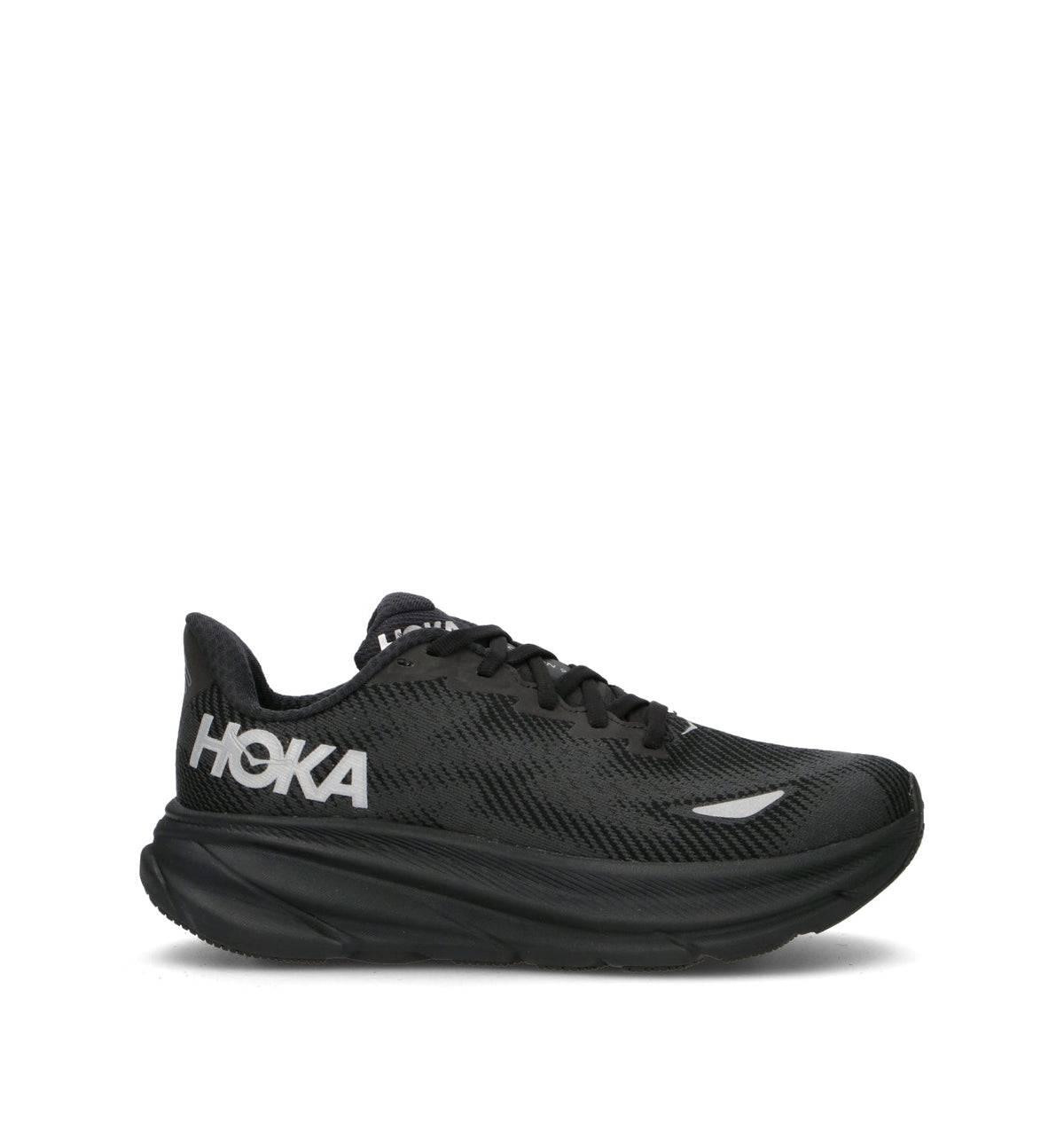 Hoka One One W Clifton 9 GTX Scarpa running donna nera in gore-tex