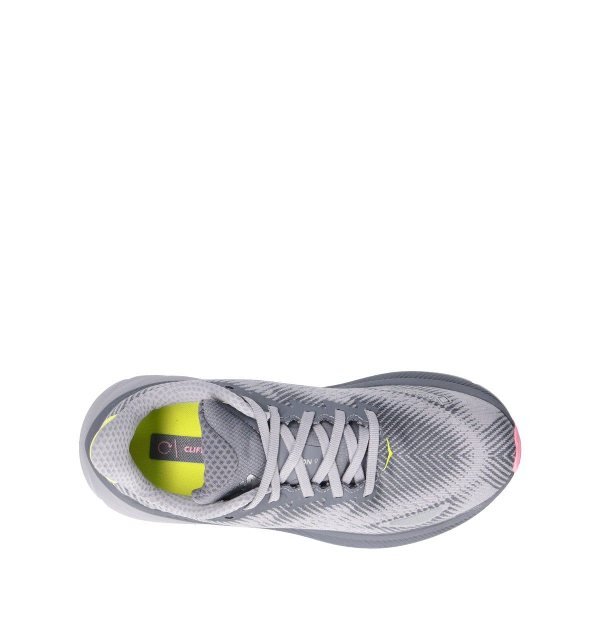Hoka One One W Clifton 9 GTX Scarpa running donna grigia in gore-tex