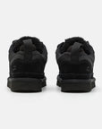 UGG Lowmel Black sneakers uomo e donna in pelle scamosciata nero, dettaglio suola