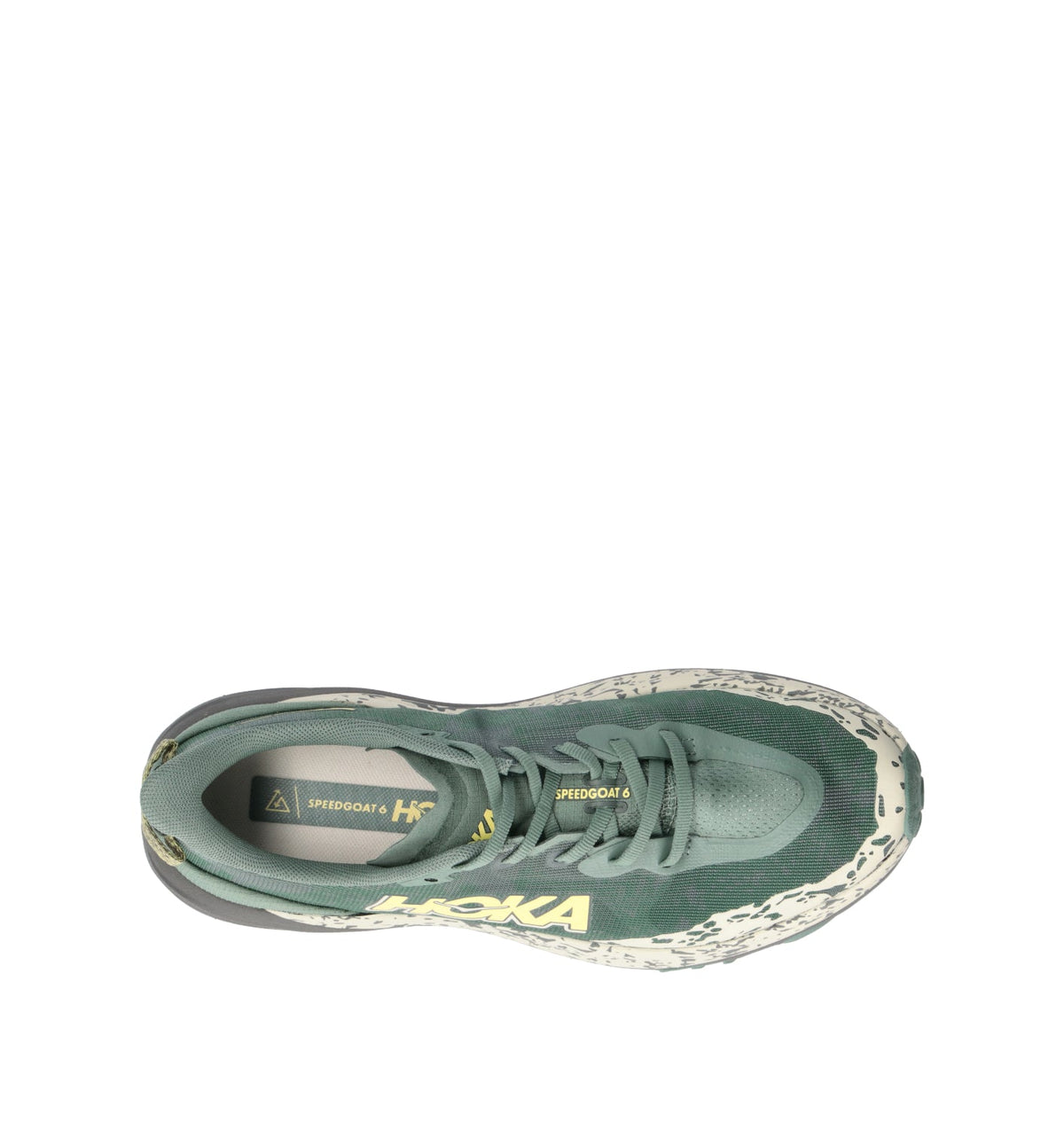 Hoka One One M Speedgoat 6 Scarpa trail running uomo verde