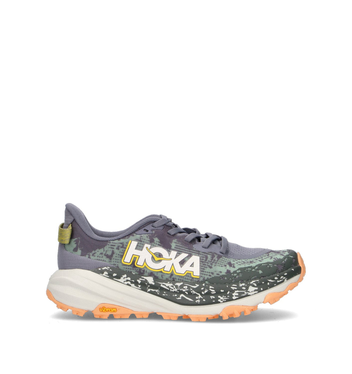 Hoka One One W Speedgoat 6 Scarpa trail running donna grigia Grey Skies Cosmic Grey