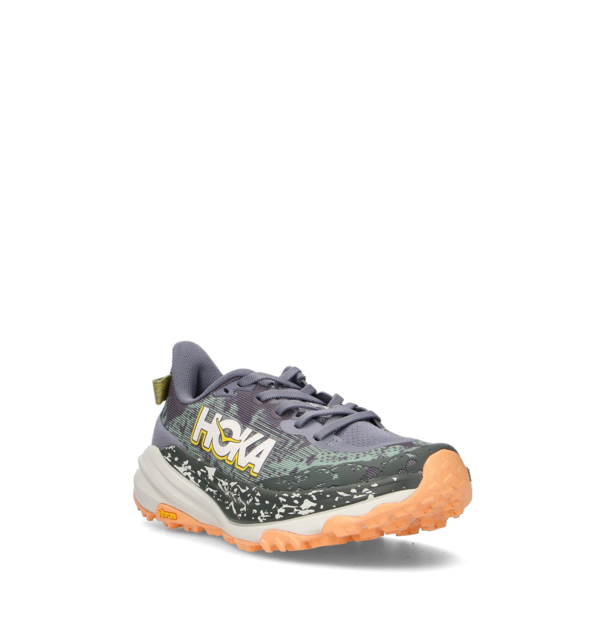 Hoka One One W Speedgoat 6 Scarpa trail running donna grigia Grey Skies Cosmic Grey