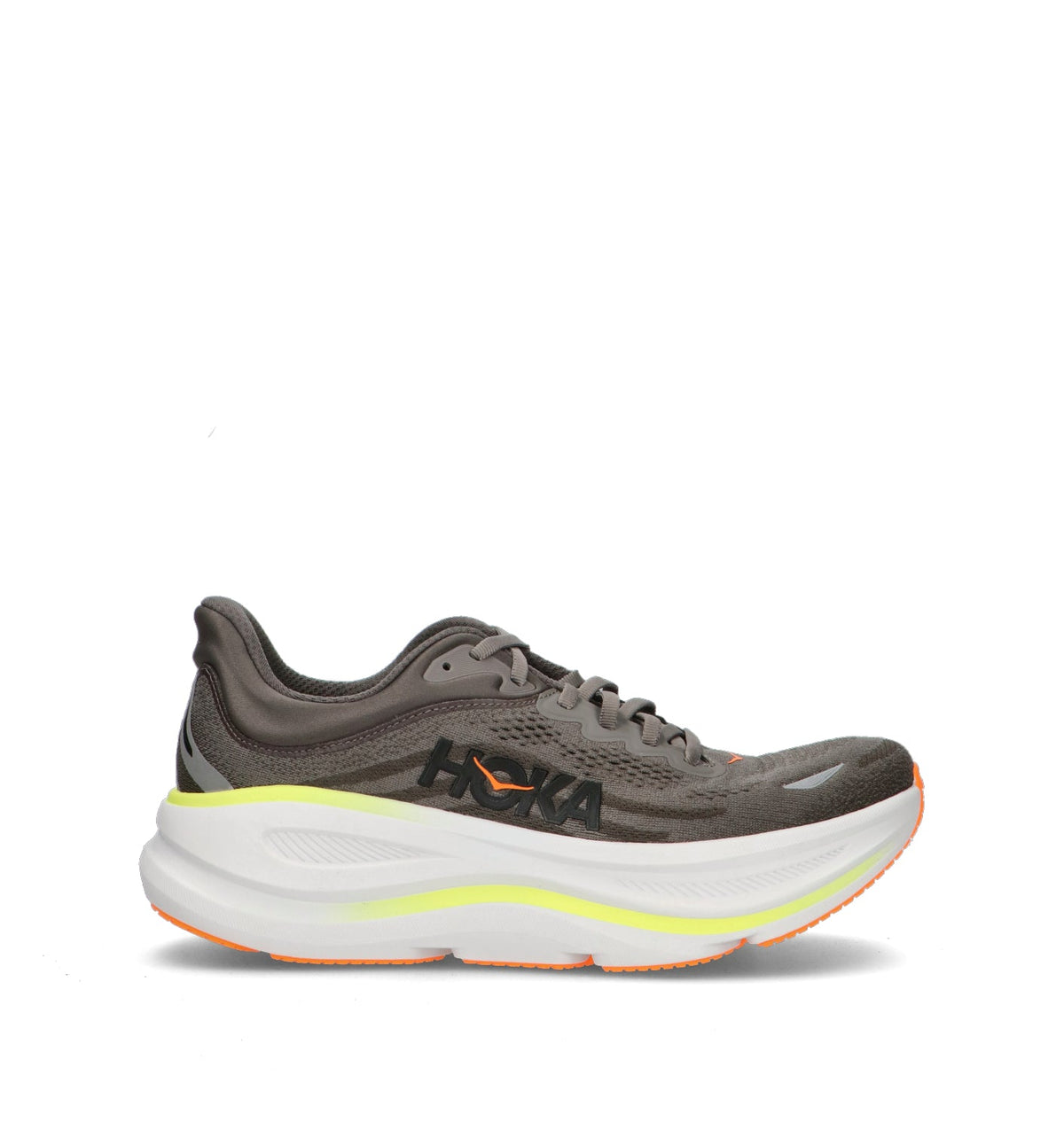 Hoka One One Bondi 9 Scarpa running uomo grigia