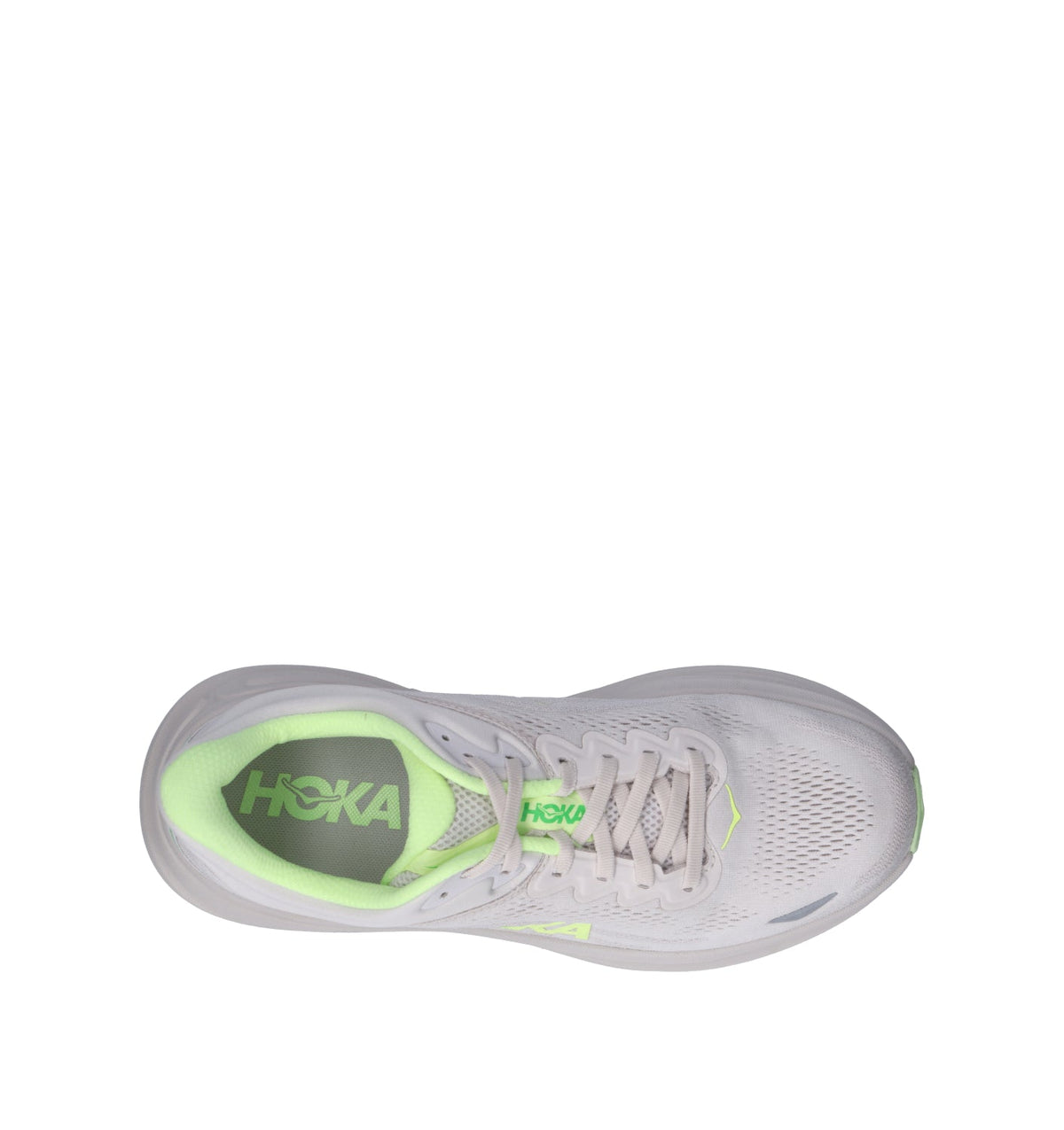 Hoka One One M Bondi 9 Scarpa running uomo grout/neon yuzu