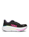 Hoka One One W Bondi 9 Scarpa running donna nera Black Neon Dragonfruit