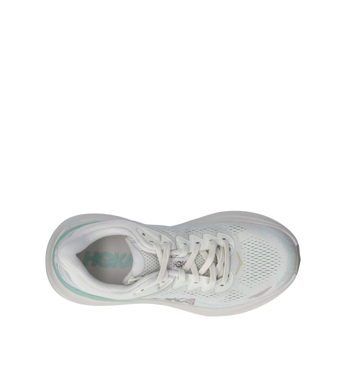 Hoka One One W Bondi 9 Scarpa running donna bianca/acquamarina