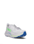 Hoka One One M Clifton 10 Scarpa running uomo ash grey/neon green