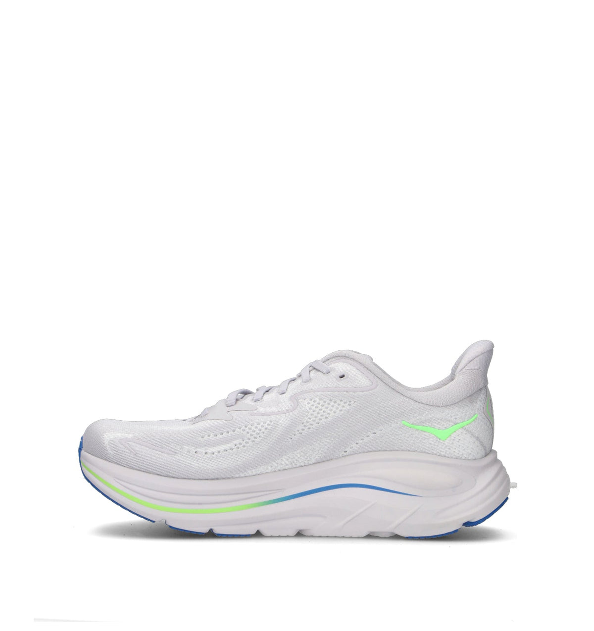 Hoka One One M Clifton 10 Scarpa running uomo ash grey/neon green