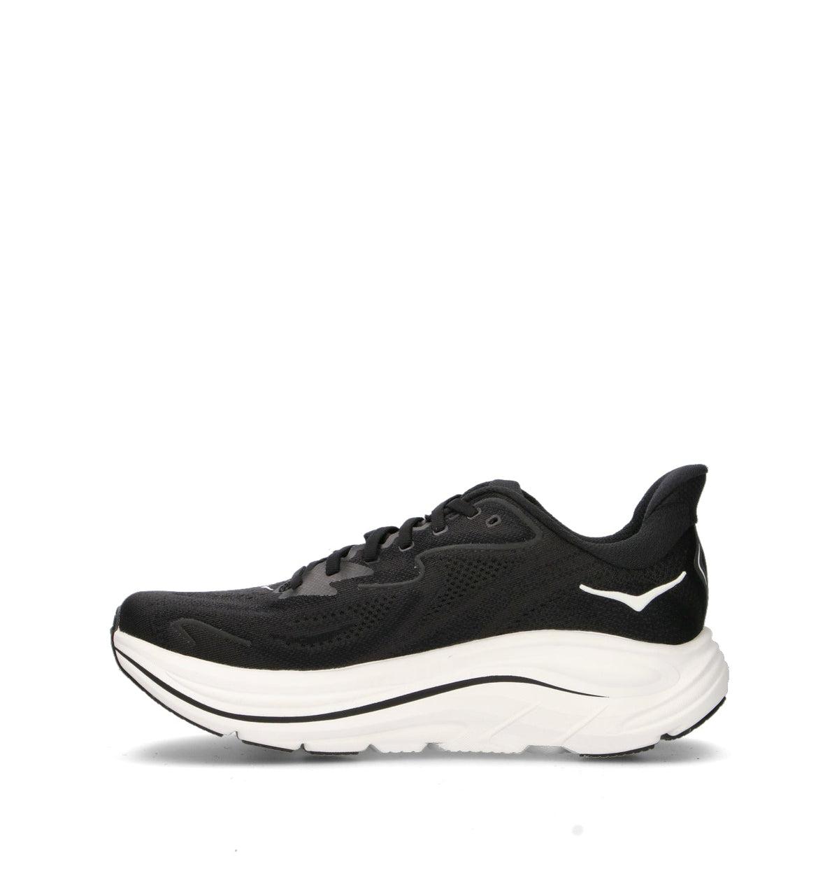 Hoka One One M Clifton 10 Scarpa running uomo nera Black White