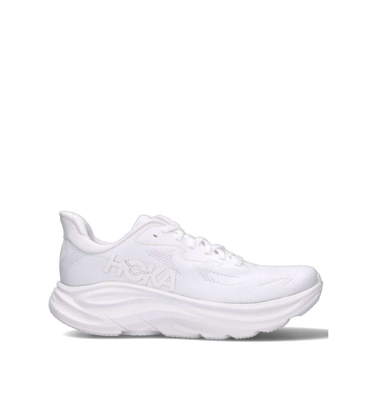 Hoka One One M Clifton 10 Scarpa running uomo bianca