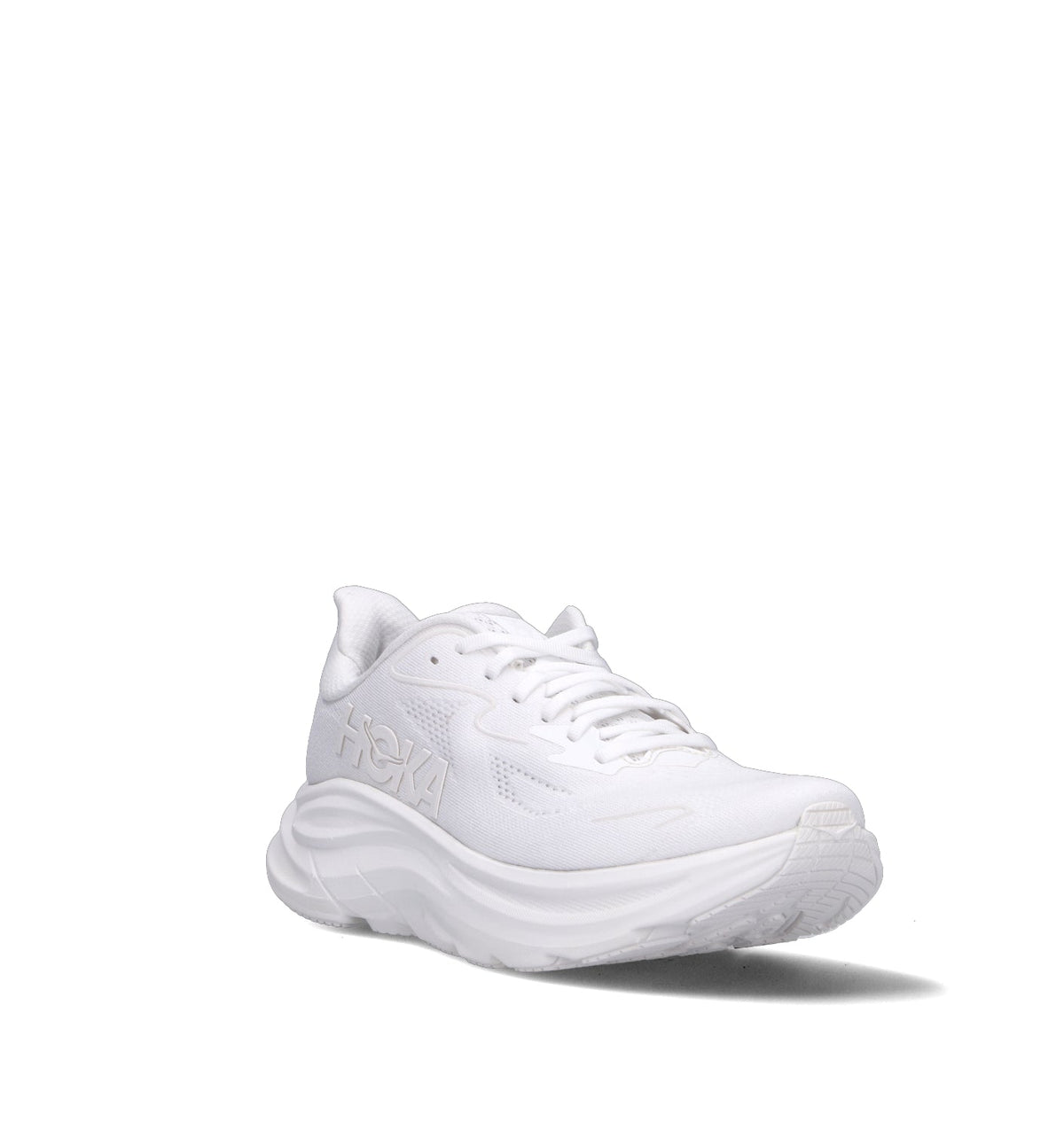 Hoka One One M Clifton 10 Scarpa running uomo bianca