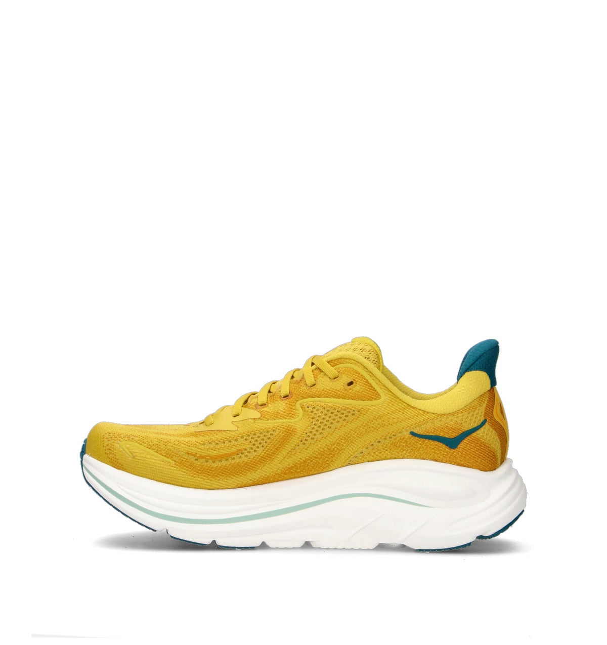 Hoka One One M Clifton 10 Scarpa running uomo yellow gold/tidal wave