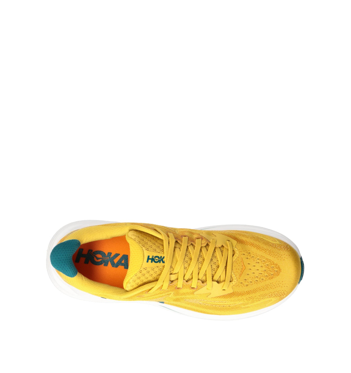 Hoka One One M Clifton 10 Scarpa running uomo yellow gold/tidal wave