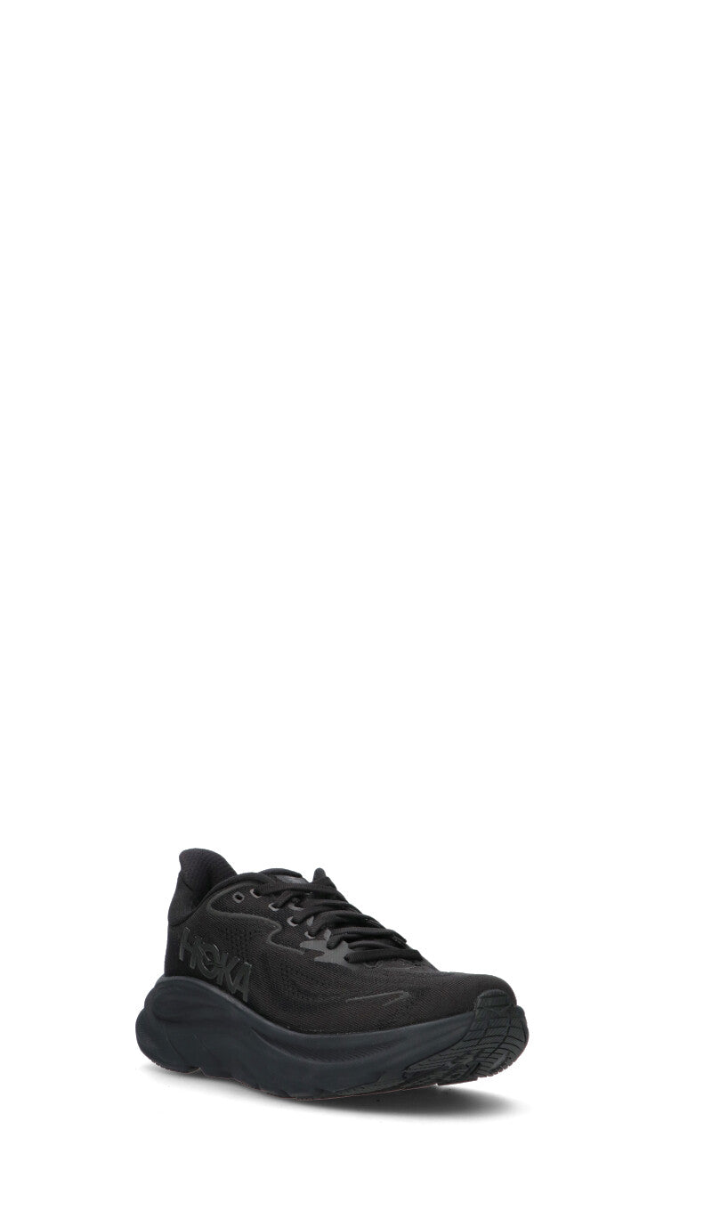 Hoka One One W Clifton 10 Scarpa running donna nera Black Black