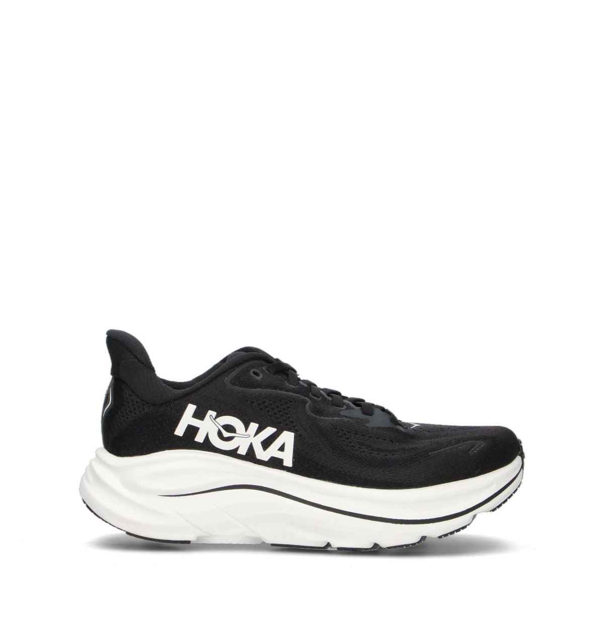 Hoka One One W Clifton 10 Scarpa running donna black/white