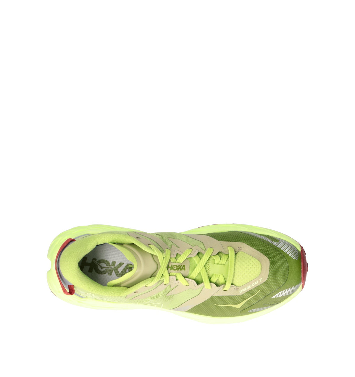 Hoka One One M Speedgoat 7 Scarpa trail running uomo kiwi/neon yuzu