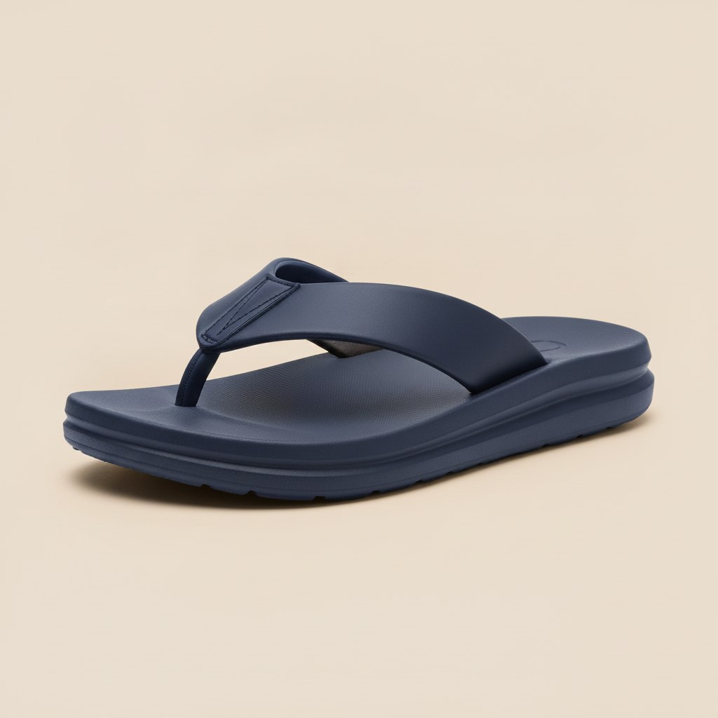 Infradito Uomo Premium – Comfort da Spiaggia Elegante - Blu Navy