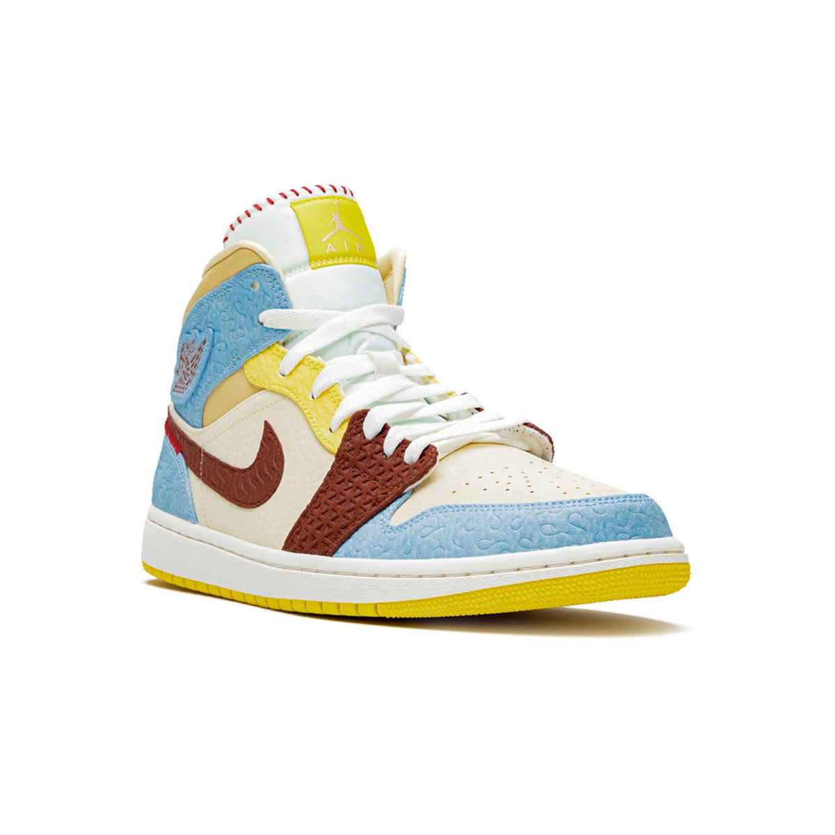 Nike Air Jordan 1 Mid Maison Château Rouge Multicolore Retro