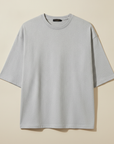 T-shirt Uomo Oversize Streetwear – Vestibilità Ampia Urban - Grigio