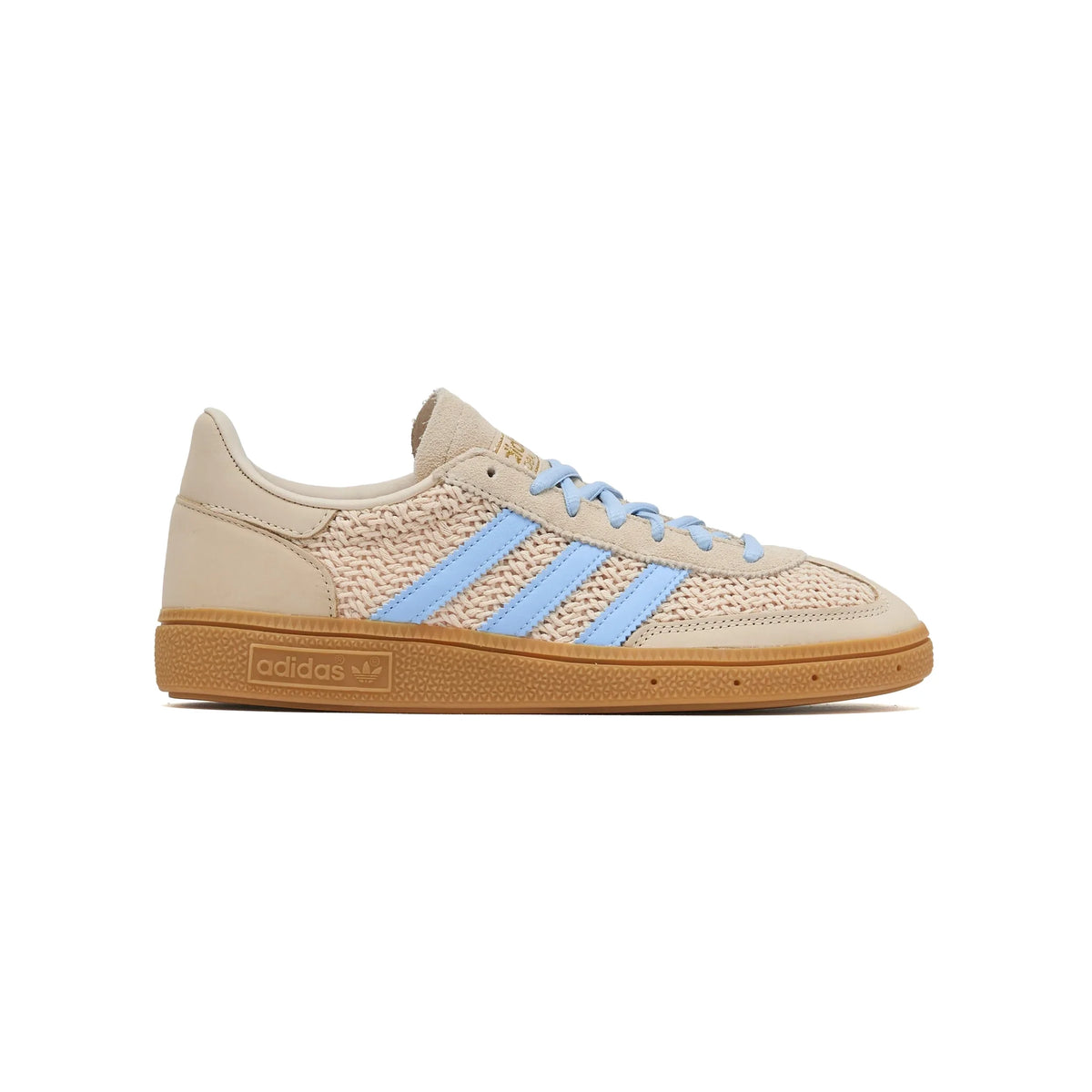 Adidas Spezial Sand Strata Clear Sky sneakers basse uomo e donna in beige - vista laterale