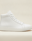 Sneakers Uomo Alte in Pelle – Design High-Top Casual Premium - vista laterale