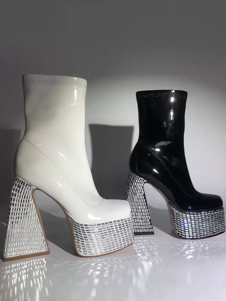Stivaletti Donna Alice – dettaglio del materiale