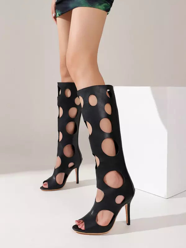 Stivali al Ginocchio Donna Livia Elena Sildora – dettaglio del materiale